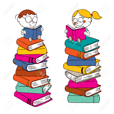 Piles de livres Enfants