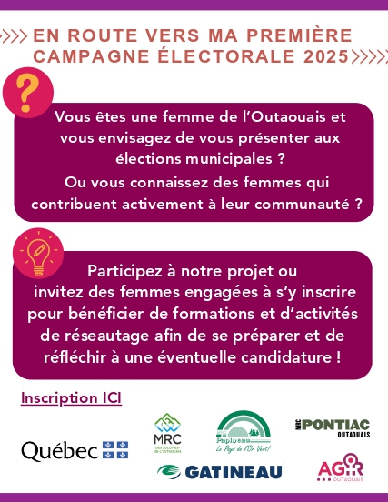 Affiche promotion en route vers ma premire campagne lectorale
